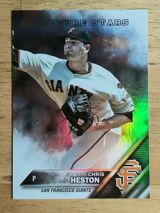 2016 Topps Rainbow Foil #267 Chris Heston FS