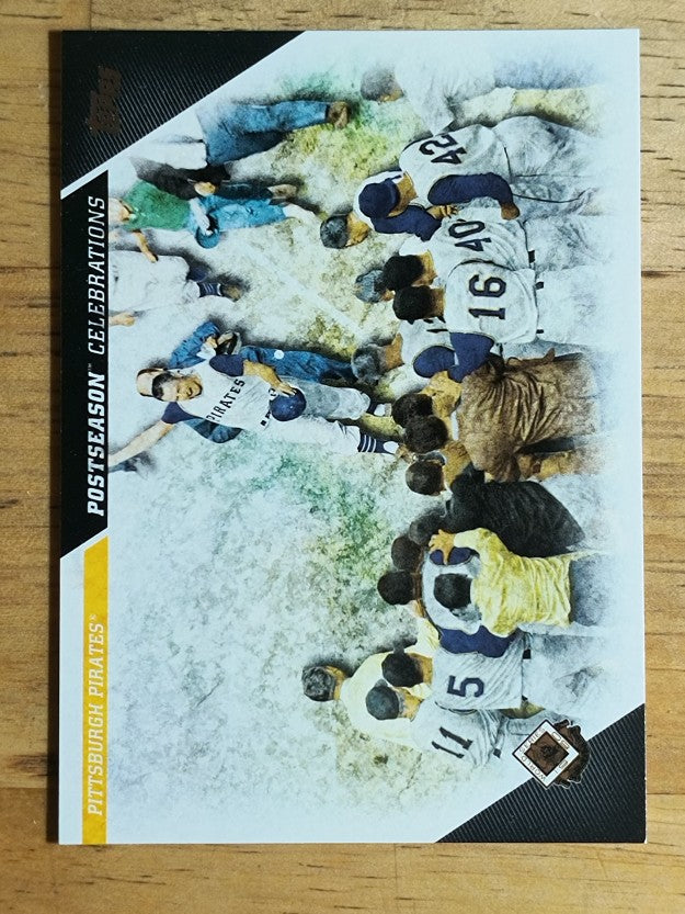 2017 Topps Update Postseason Celebration #PC23 Pittsburgh Pirates