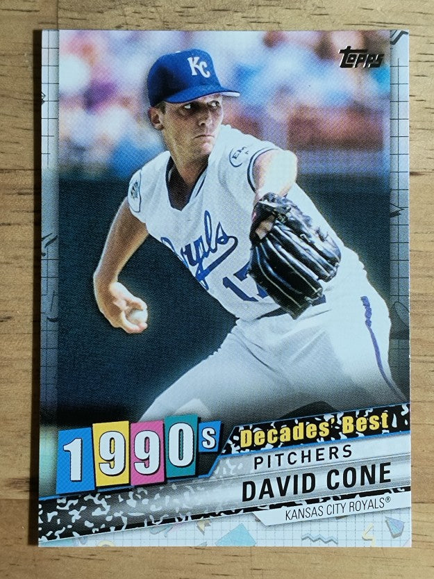 2020 Topps Update Decades' Best #DB47 David Cone