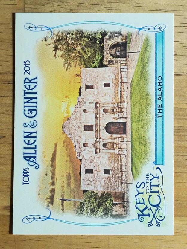 2015 Topps Allen and Ginter Keys to the City #KTC6 The Alamo
