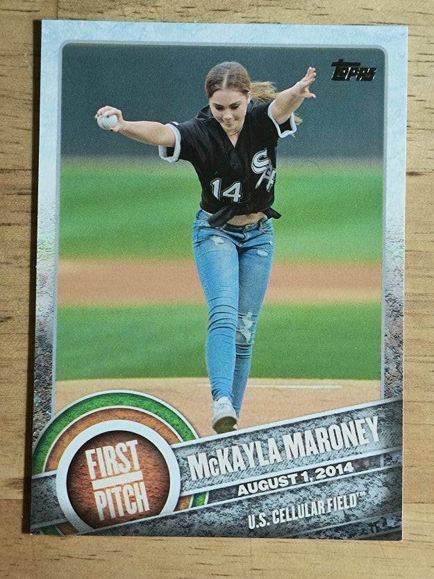 2015 Topps First Pitch #FP03 McKayla Maroney