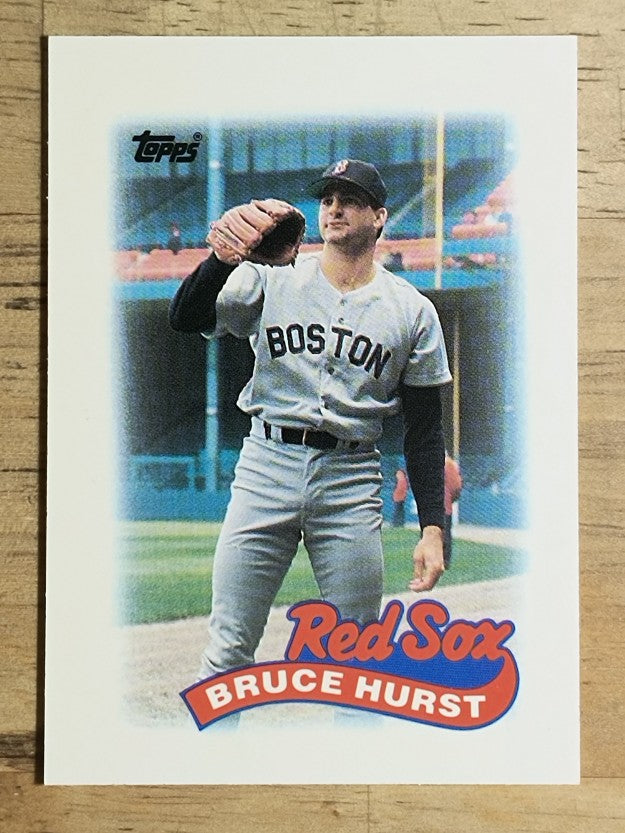 1989 Topps Mini Leaders #49 Bruce Hurst