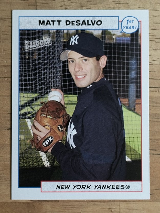 2005 Bazooka Minis #201 Matt DeSalvo FY