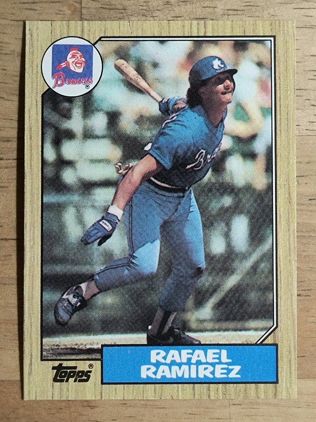 1987 Topps #76 Rafael Ramirez