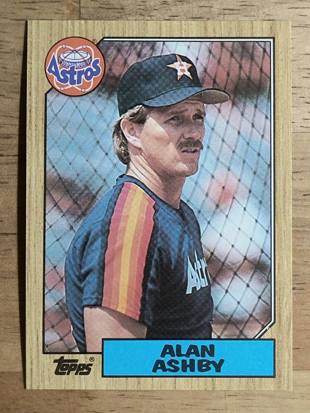 1987 Topps #112 Alan Ashby