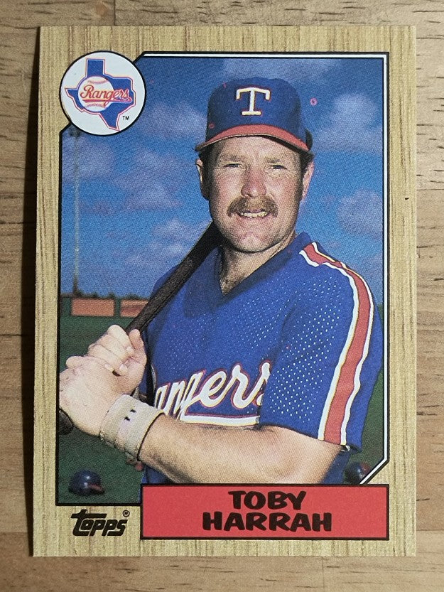 1987 Topps #152 Toby Harrah