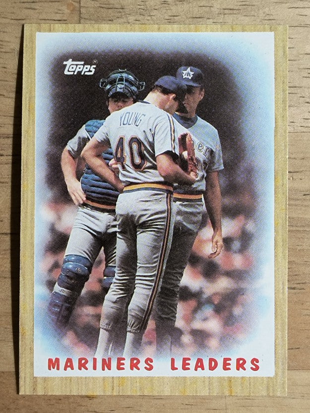 1987 Topps #156 Mariners Team