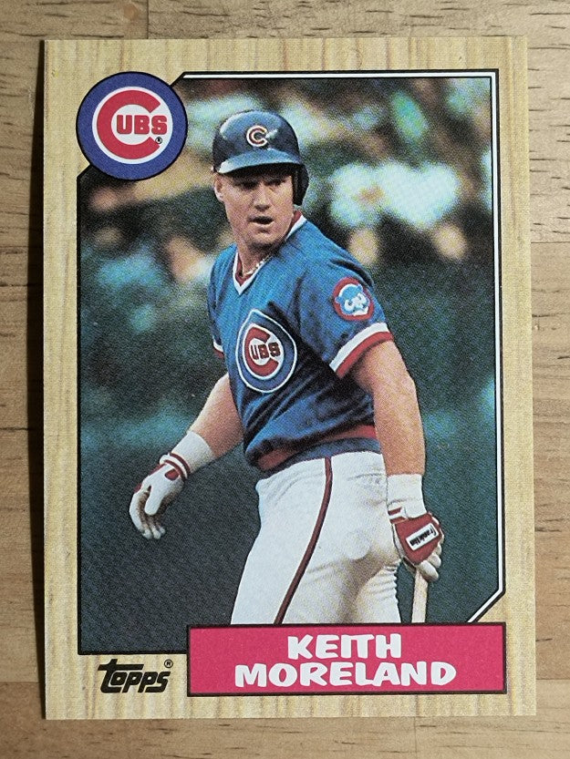 1987 Topps #177 Keith Moreland