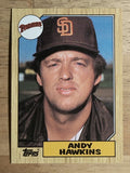 1987 Topps #183 Andy Hawkins