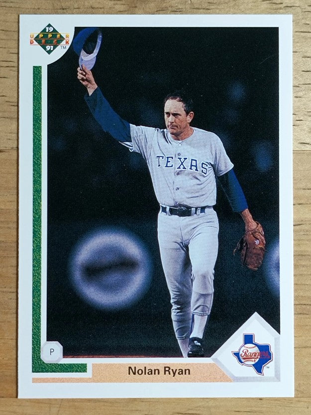 1991 Upper Deck #345 Nolan Ryan