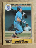 1987 Topps #190 Jim Sundberg