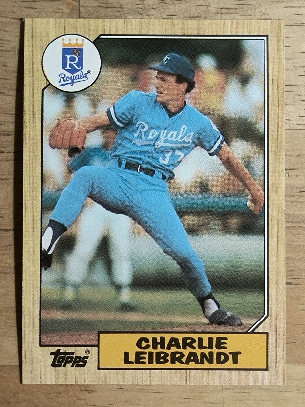 1987 Topps #223 Charlie Leibrandt