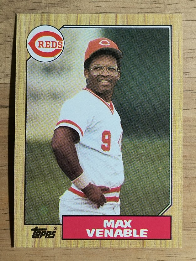 1987 Topps #226 Max Venable