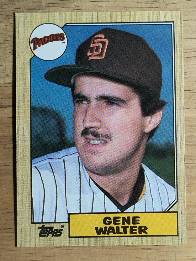 1987 Topps #248 Gene Walter