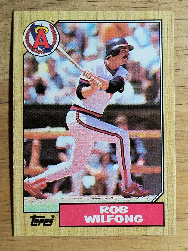 1987 Topps #251 Rob Wilfong