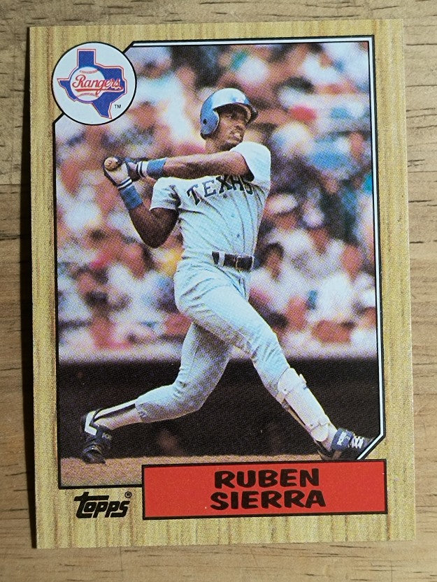 1987 Topps #261 Ruben Sierra RC