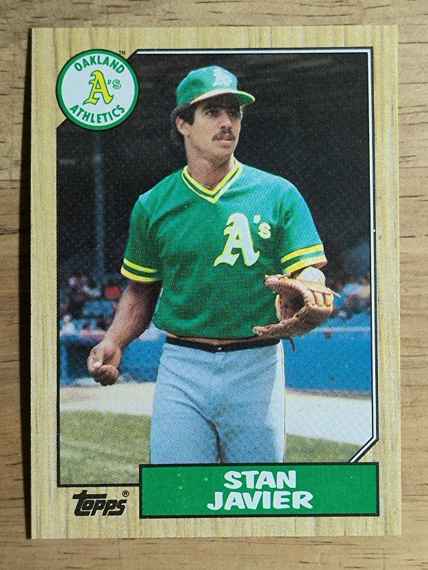 1987 Topps #263 Stan Javier