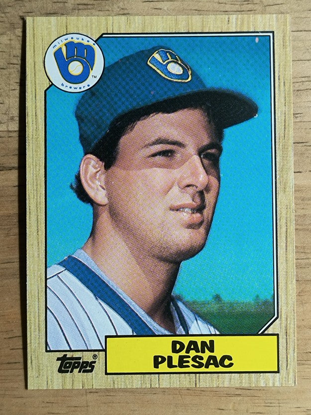1987 Topps #279 Dan Plesac