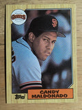 1987 Topps #335 Candy Maldonado