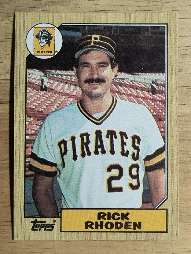 1987 Topps #365 Rick Rhoden