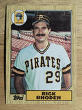 1987 Topps #365 Rick Rhoden