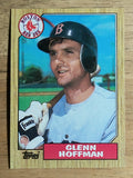 1987 Topps #374 Glenn Hoffman