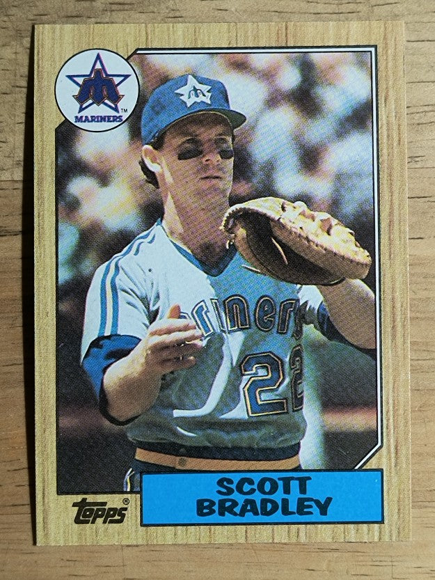 1987 Topps #376 Scott Bradley