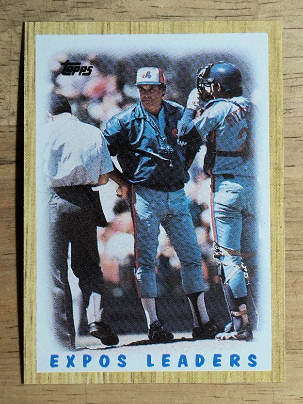 1987 Topps #381 Expos Team