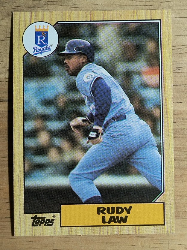1987 Topps #382 Rudy Law