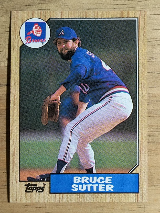 1987 Topps #435 Bruce Sutter