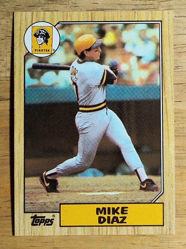 1987 Topps #469 Mike Diaz