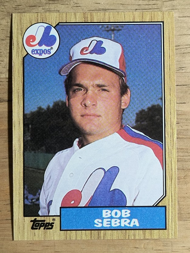 1987 Topps #479 Bob Sebra