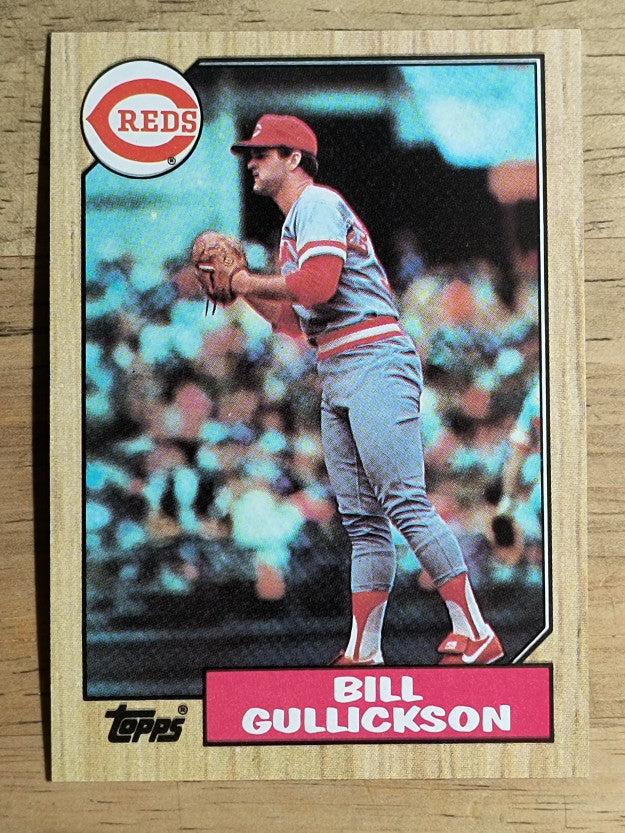 1987 Topps #489 Bill Gullickson
