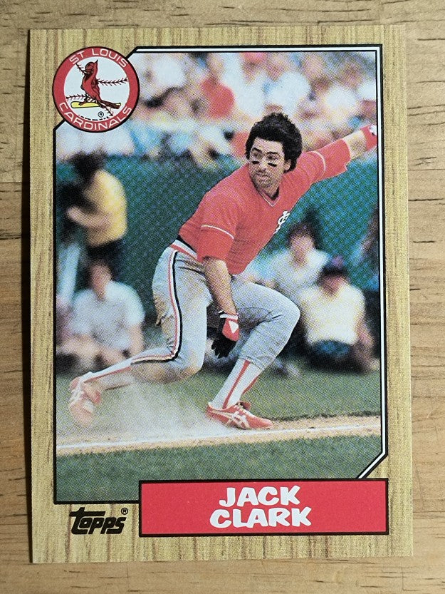1987 Topps #520 Jack Clark