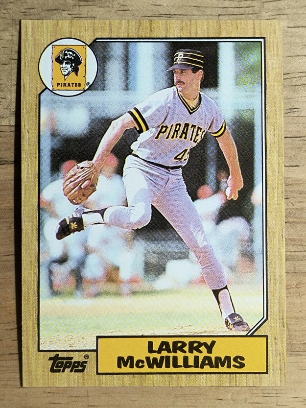 1987 Topps #564 Larry McWilliams