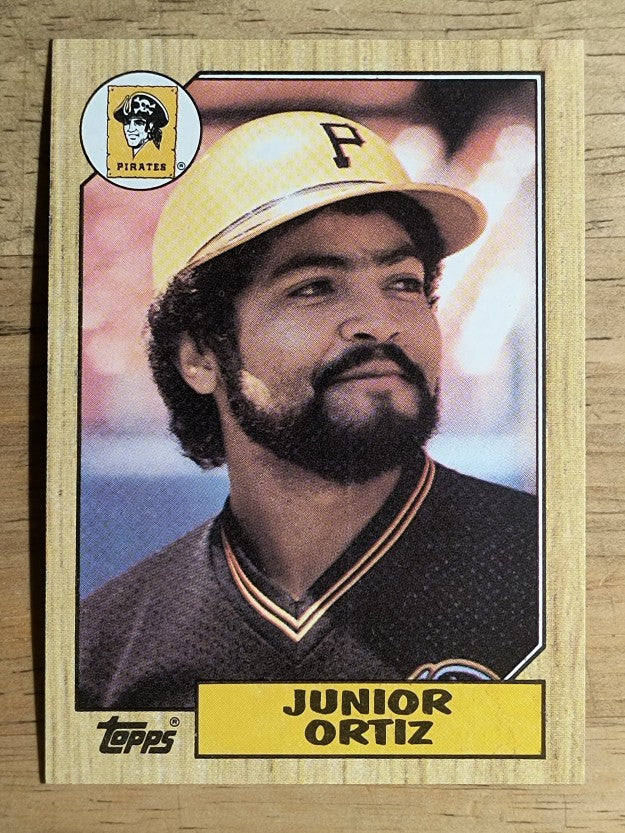 1987 Topps #583 Junior Ortiz