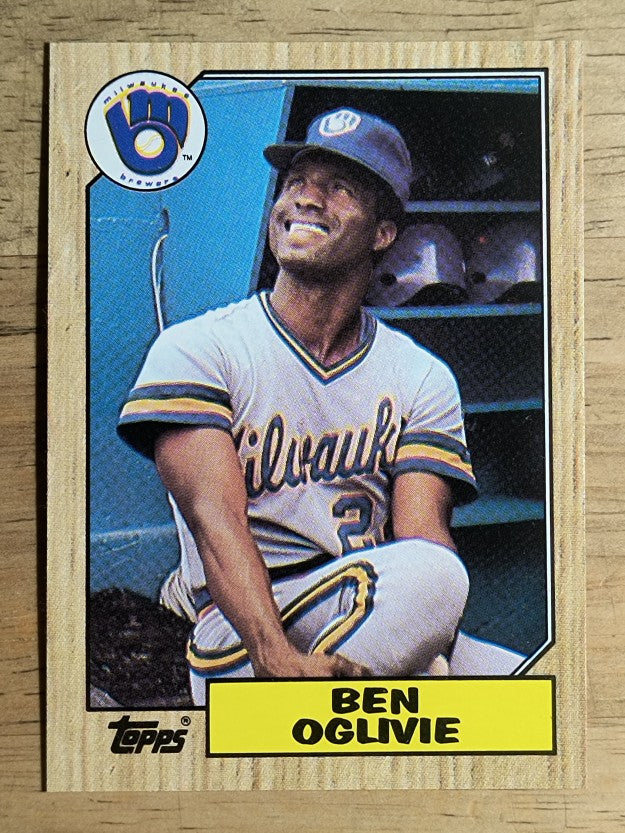 1987 Topps #586 Ben Oglivie