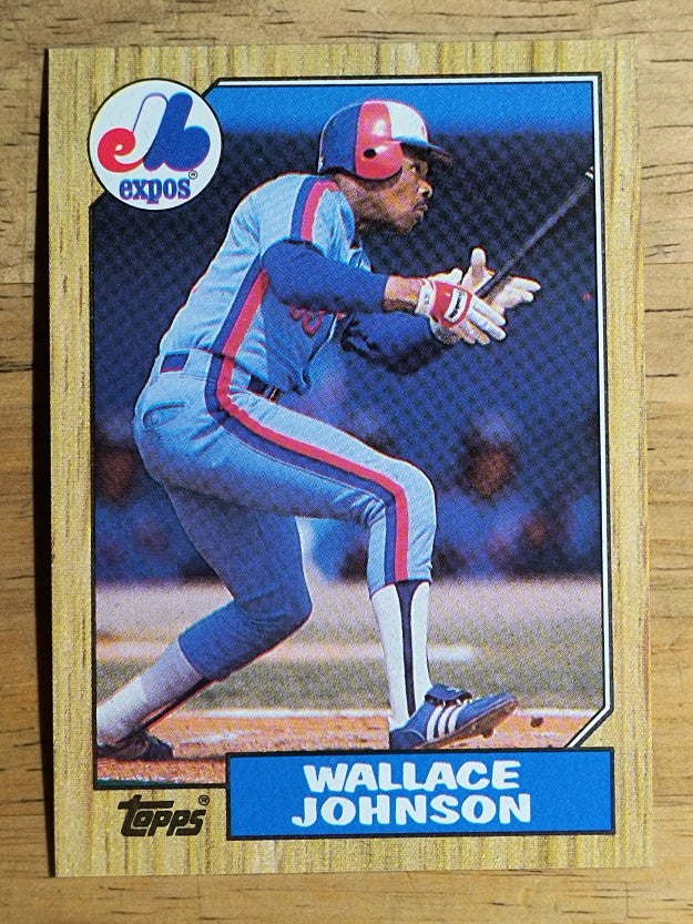 1987 Topps #588 Wallace Johnson