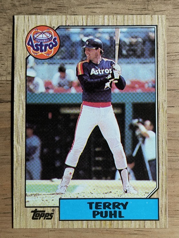 1987 Topps #693 Terry Puhl