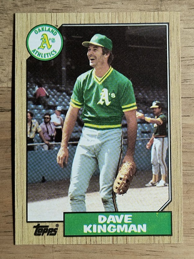 1987 Topps #709 Dave Kingman