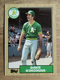 1987 Topps #709 Dave Kingman