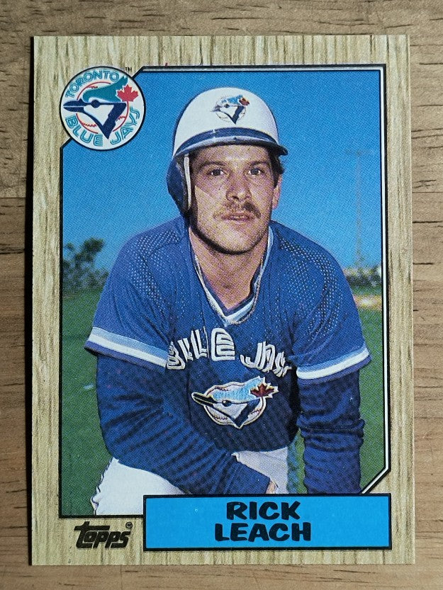 1987 Topps #716 Rick Leach