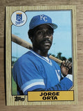 1987 Topps #738 Jorge Orta
