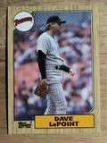 1987 Topps #754 Dave LaPoint