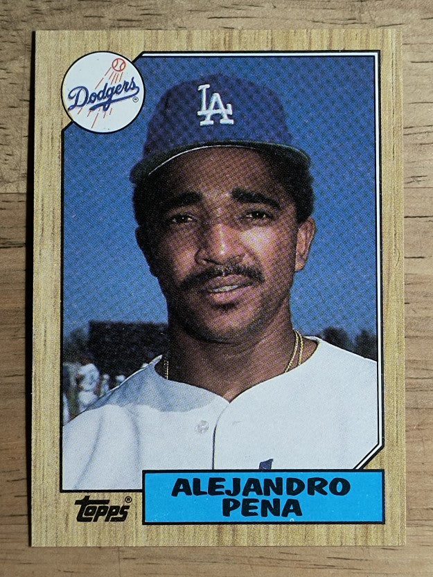1987 Topps #787 Alejandro Pena