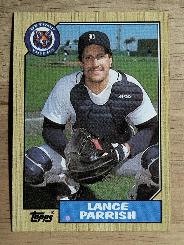 1987 Topps #791 Lance Parrish