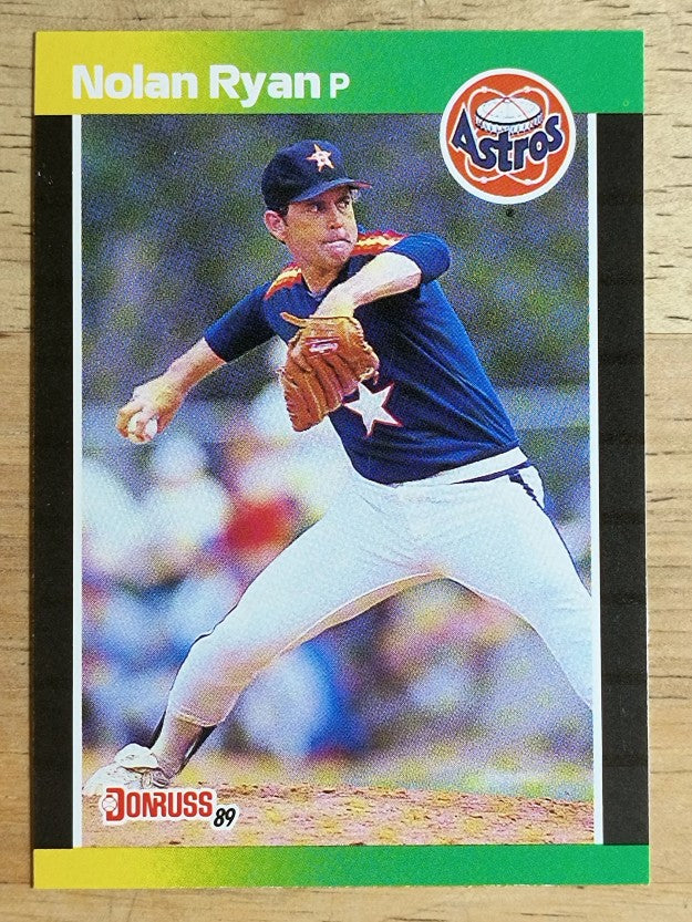 1989 Donruss #154 Nolan Ryan