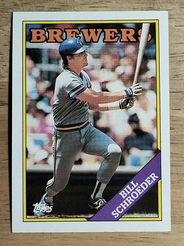 1988 Topps #12 Bill Schroeder