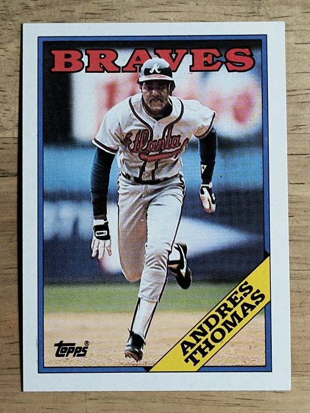 1988 Topps #13 Andres Thomas