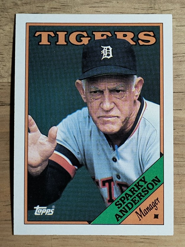 1988 Topps #14 Sparky Anderson MG